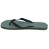 Philipp Plein Brand Logo Grey Flip Flops